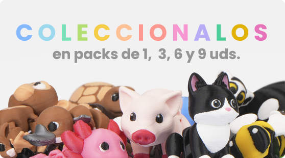 Crea tu propia colección con figuras articuladas exclusivas. Diseños únicos y ediciones limitadas que convertirán cada Tiny en una pieza especial.